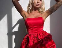 Комплект: корсет з + спідниця декорована трояндами Комплект: корсет з + спідниця декорована трояндами | PUSHKA SHOP