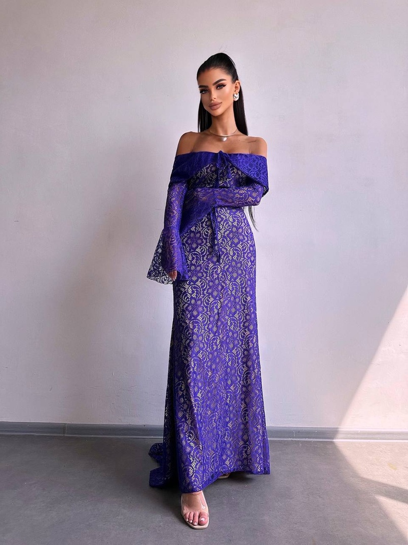 Мереживна сукня максі   Мереживна сукня максі   | PUSHKA SHOP