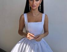 ✨ Ніжна сукня з акцентним корсетом і пишною спідницею-балон | PUSHKA SHOP