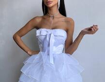 Комплект: корсет + пишна спідниця міні  | PUSHKA SHOP