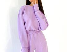 Костюм: боди + расклешенные штаны из качественной турецкой трехнитки Костюм: боди + расклешенные штаны из качественной турецкой трехнитки | PUSHKA SHOP