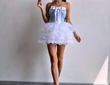 Комплект: корсет + пишна спідниця міні Комплект: корсет + пишна спідниця міні | PUSHKA SHOP