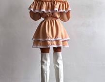 Сукня декорована мереживом | PUSHKA SHOP