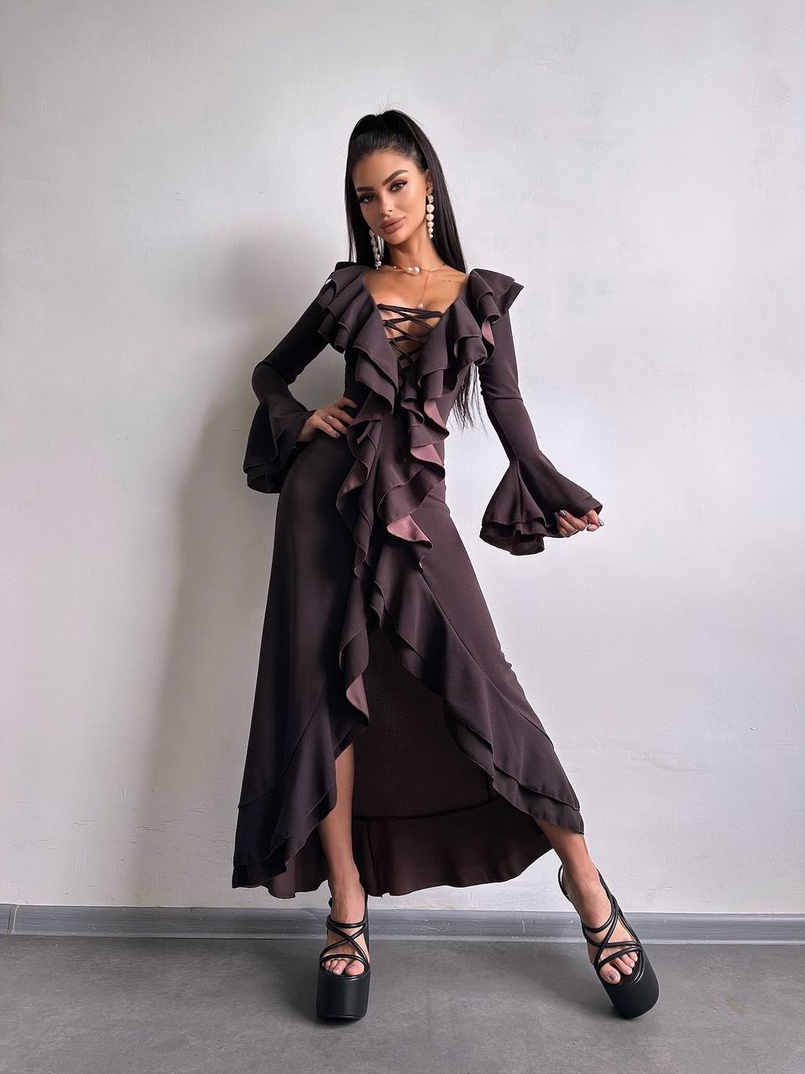 Сукня з воланами Сукня з воланами | PUSHKA SHOP