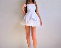 Атласна корсетна сукня  Атласна корсетна сукня  | PUSHKA SHOP