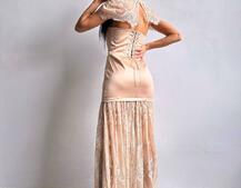 Елегантна сукня максі з мереживом Елегантна сукня максі з мереживом | PUSHKA SHOP