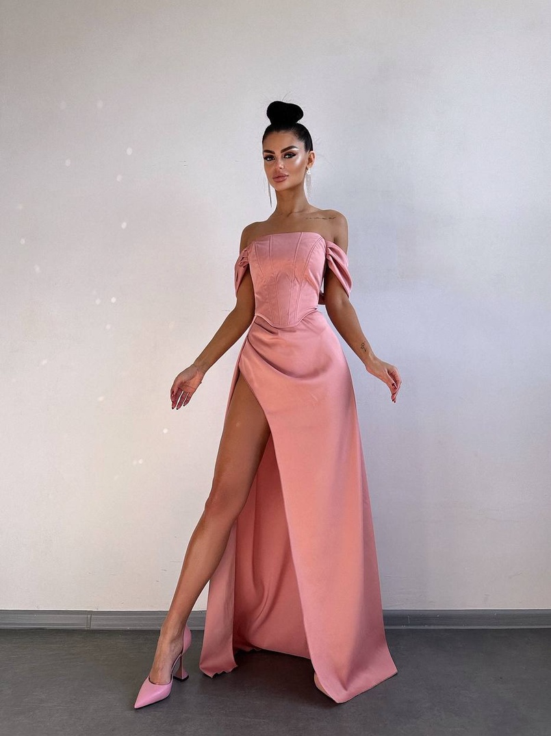 Комплект: корсет + спідниця максі з драпіруванням Комплект: корсет + спідниця максі з драпіруванням | PUSHKA SHOP