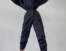 Тёплый комбинезон на молнии  | PUSHKA SHOP