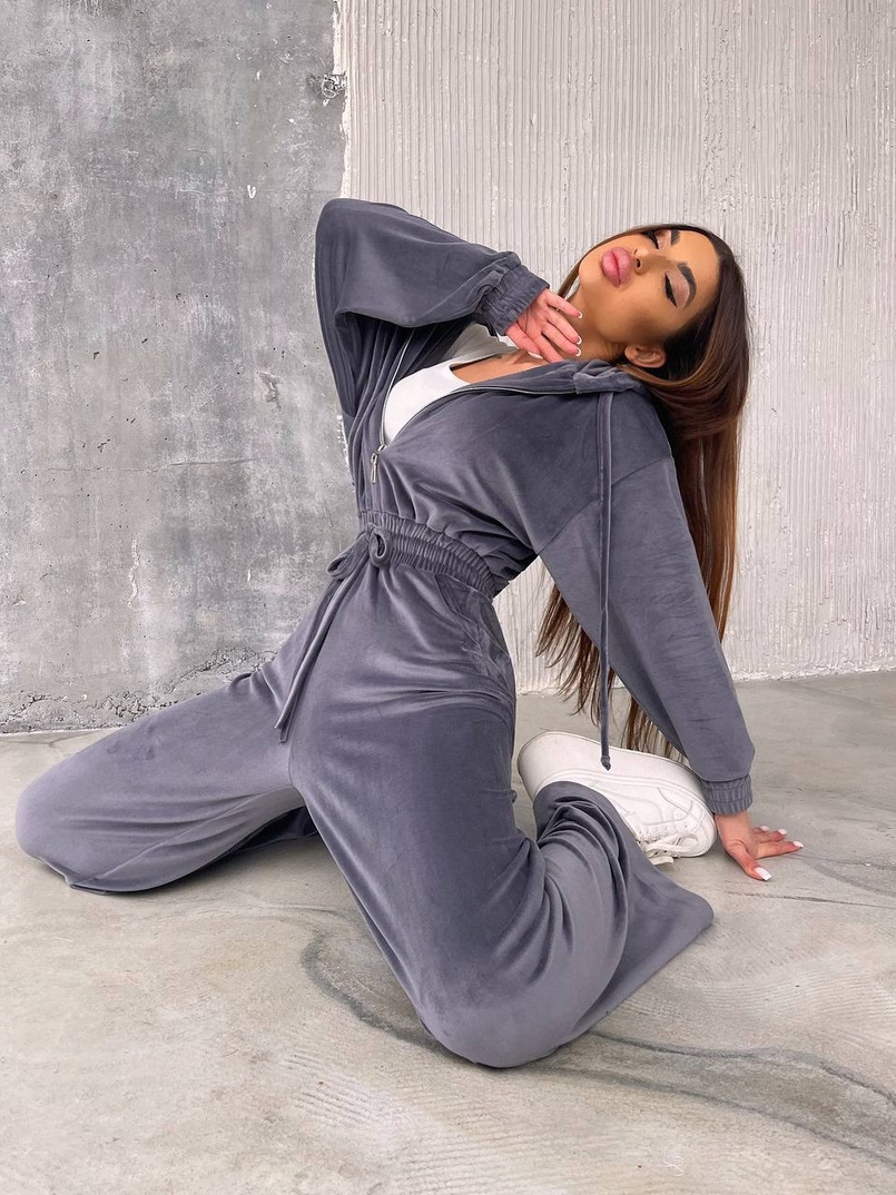 Велюровий комбінезон  | PUSHKA SHOP