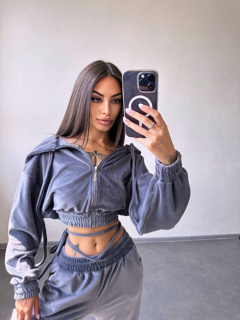 Велюровий комплект  | PUSHKA SHOP