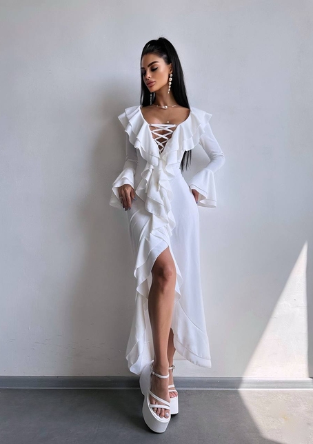 Сукня з воланами  Сукня з воланами  | PUSHKA SHOP