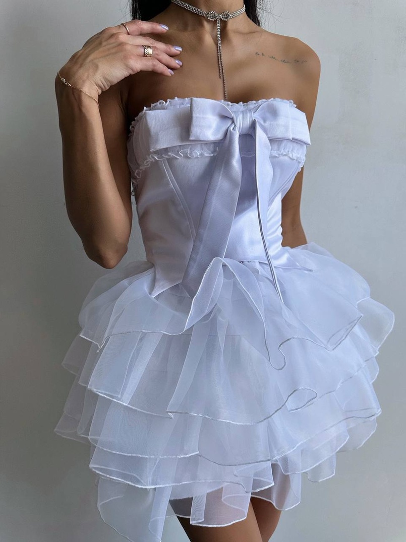 Комплект: корсет + пишна спідниця міні  | PUSHKA SHOP