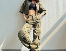 Комплект:  сорочка та штани карго Комплект:  сорочка та штани карго | PUSHKA SHOP