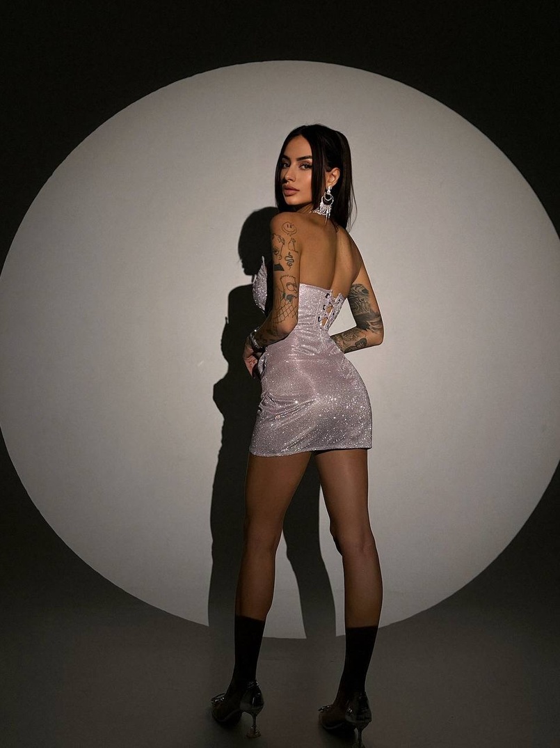 Сяючий комплект: корсет + спідниця Сяючий комплект: корсет + спідниця | PUSHKA SHOP