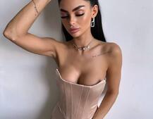 Корсетна сукня міді Корсетна сукня міді | PUSHKA SHOP