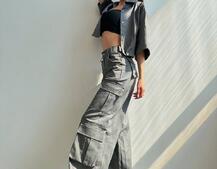 Комплект: сорочка та штани карго Комплект: сорочка та штани карго | PUSHKA SHOP