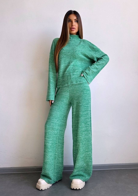 Трикотажний базовий комплект: світшот + штани  | PUSHKA SHOP