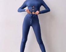 Трикотажний комплект: корсетний топ + легінси | PUSHKA SHOP