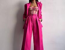 Костюм:  піджак на підкладці, штани+ корсет | PUSHKA SHOP