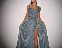 ✨Блискуча сукня максі з чашечками ✨ ✨Блискуча сукня максі з чашечками ✨ | PUSHKA SHOP