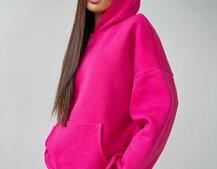 Тёплый костюм с расклешенными брюками   | PUSHKA SHOP