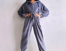 Велюровий комбінезон   | PUSHKA SHOP