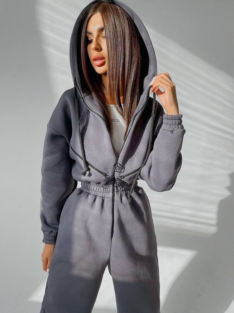 Тёплый комбинезон на молнии  Тёплый комбинезон на молнии  | PUSHKA SHOP