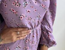 Платье миди со шнуровкой на спинке  Платье миди со шнуровкой на спинке  | PUSHKA SHOP