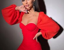 Корсетна сукня з чашечками з ефектом push up з драпіруванням   | PUSHKA SHOP