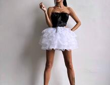 Комплект: корсет + пишна спідниця міні Комплект: корсет + пишна спідниця міні | PUSHKA SHOP