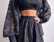 Мереживний комплект трійка  | PUSHKA SHOP