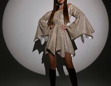 Сяючий комплект: сукня + корсет   | PUSHKA SHOP