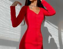 Силуетна сукня з декором із сітки зі стразами Силуетна сукня з декором із сітки зі стразами | PUSHKA SHOP