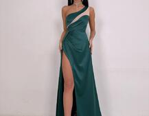 Атласна сукня максі  | PUSHKA SHOP