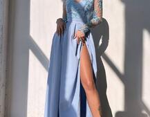 Сукня максі з мереживом Сукня максі з мереживом | PUSHKA SHOP