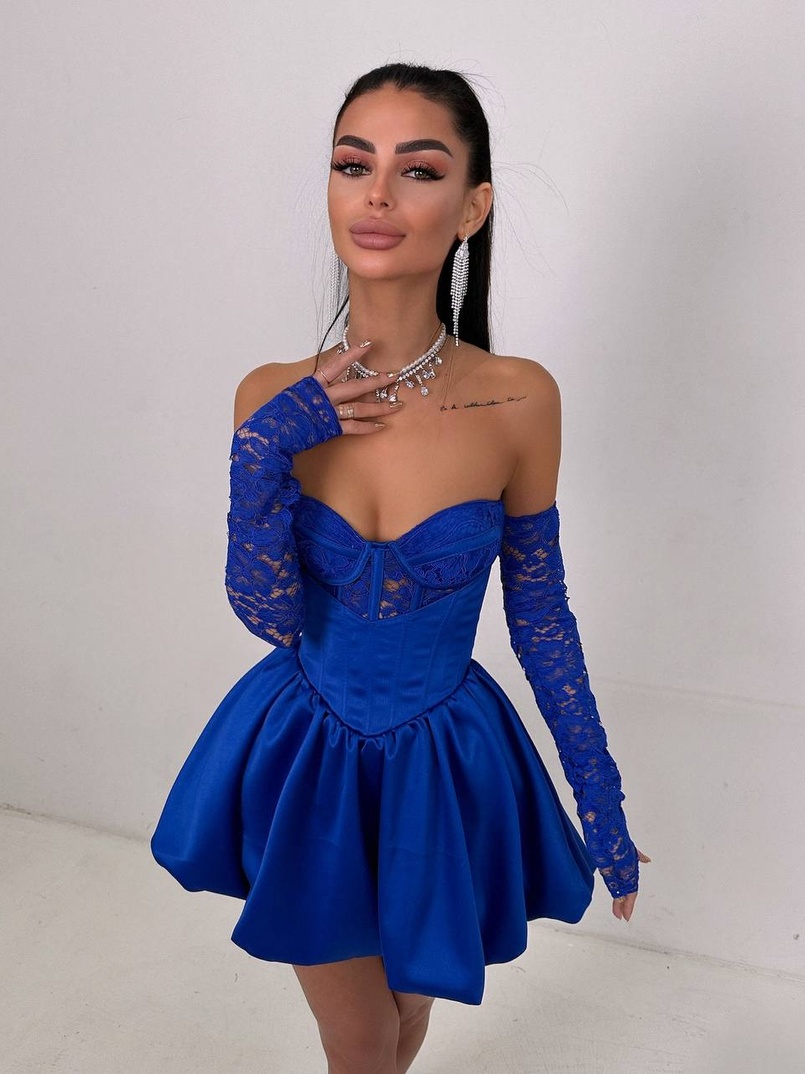 Комплект: мереживний корсет бюстьє + корсетна спідниця Комплект: мереживний корсет бюстьє + корсетна спідниця | PUSHKA SHOP