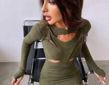 Облягаюча сукня міні цікавого крою Облягаюча сукня міні цікавого крою | PUSHKA SHOP