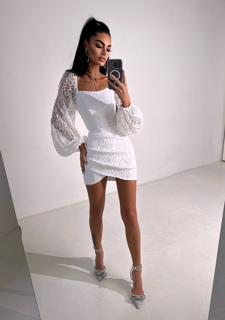 Мереживний комплект: корсет + спідниця міні | PUSHKA SHOP