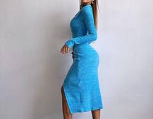 Трикотажна сукня із запахом Трикотажна сукня із запахом | PUSHKA SHOP