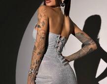 Сяючий комплект: корсет + спідниця Сяючий комплект: корсет + спідниця | PUSHKA SHOP