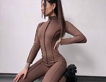 Трикотажний комбінезон у стилі «Печворк» | PUSHKA SHOP