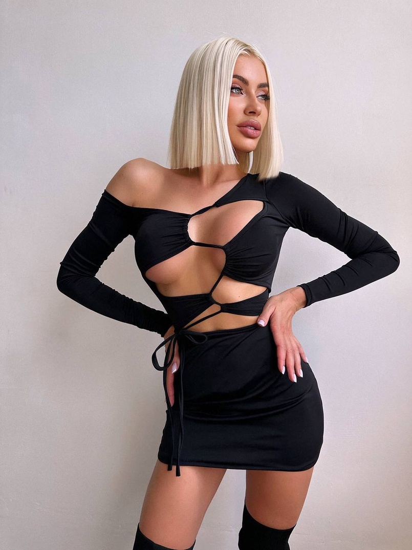 Спокуслива сукня міні  | PUSHKA SHOP