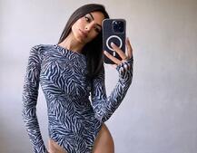 Боді з принтом   | PUSHKA SHOP