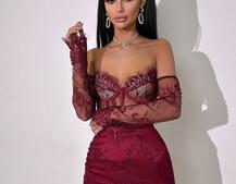 Мереживний комплект: корсет + спідниця   | PUSHKA SHOP