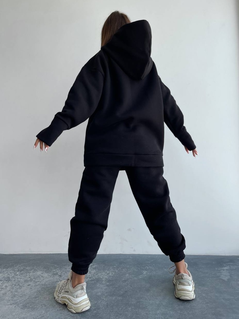 Тёплый комплект: худи + спортивные штаны Тёплый комплект: худи + спортивные штаны | PUSHKA SHOP