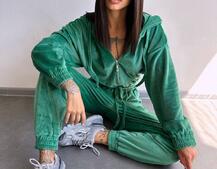 Велюровий комбінезон   | PUSHKA SHOP