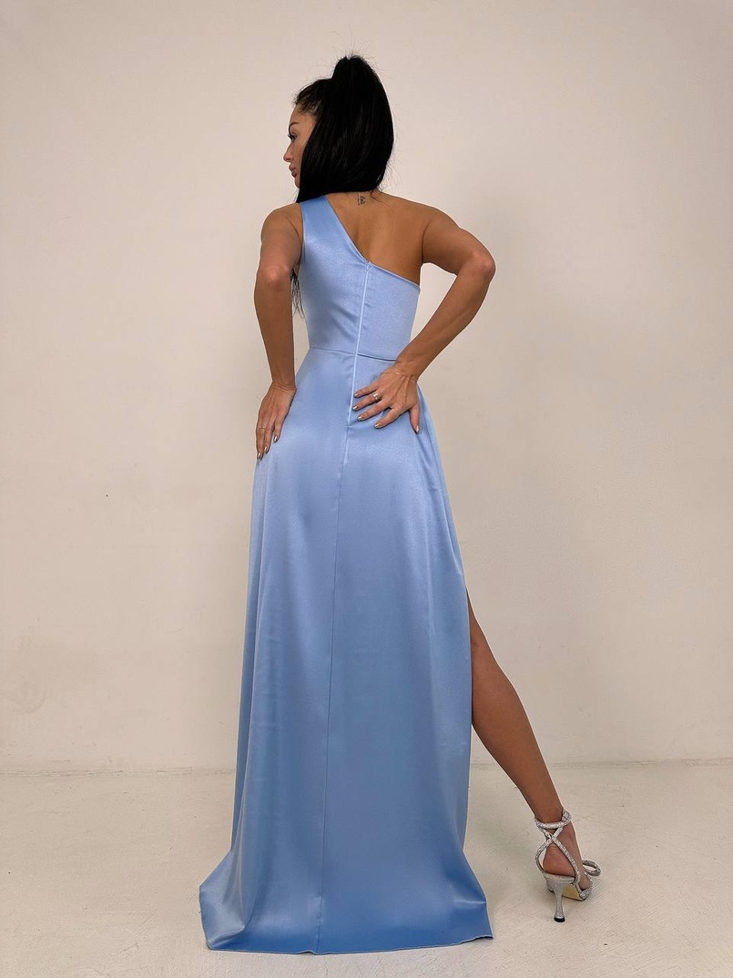 Атласна сукня максі  | PUSHKA SHOP