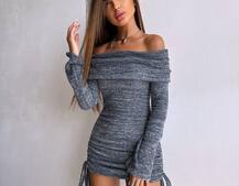 Трикотажна сукня міні  | PUSHKA SHOP
