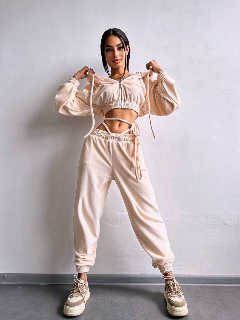 Велюровий комплект  | PUSHKA SHOP