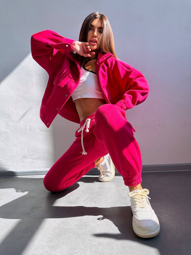 Комплект: тепла сорочка на кнопках + джоггери | PUSHKA SHOP